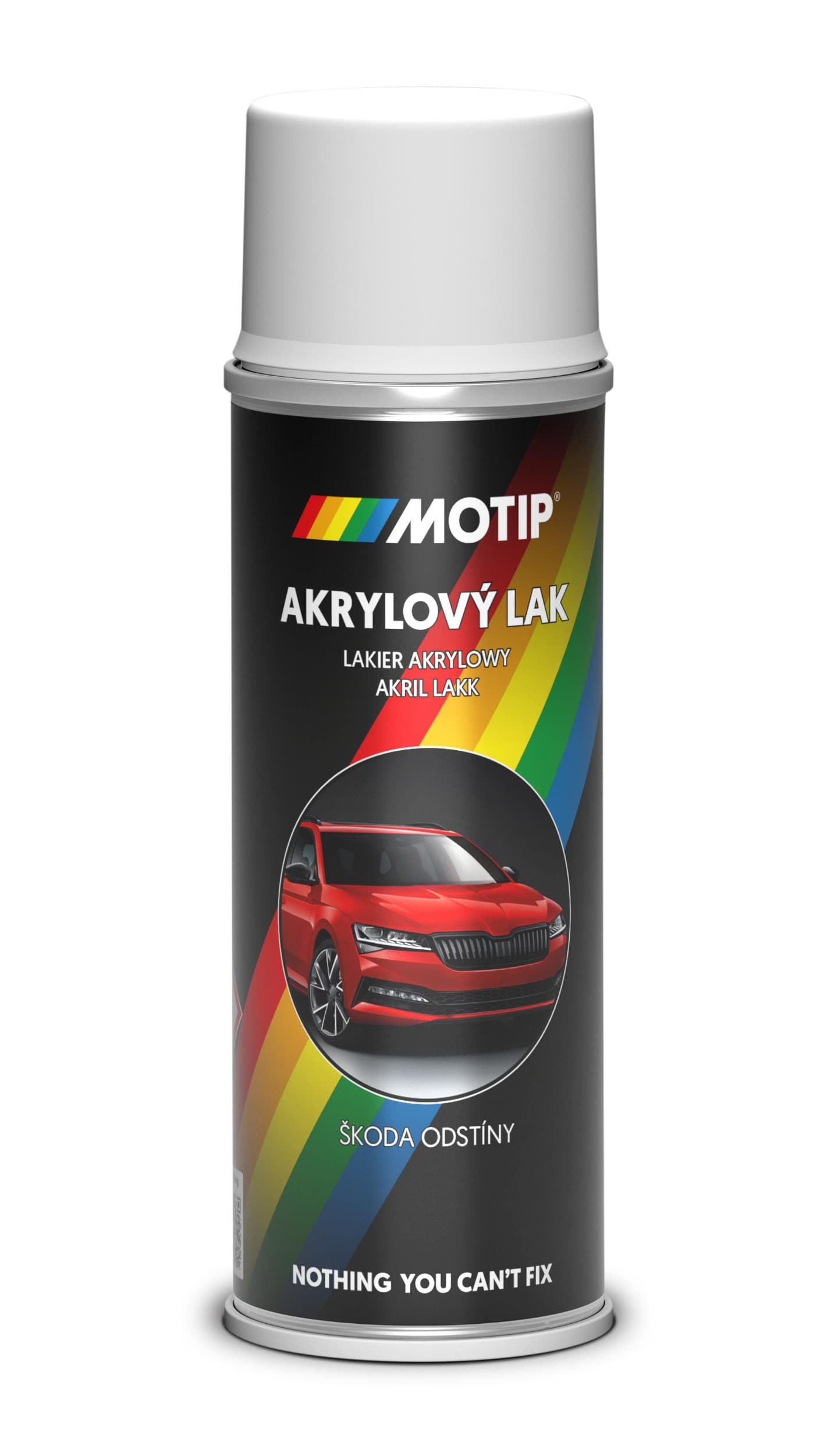 Motip Autosprej bílá matná 200ml