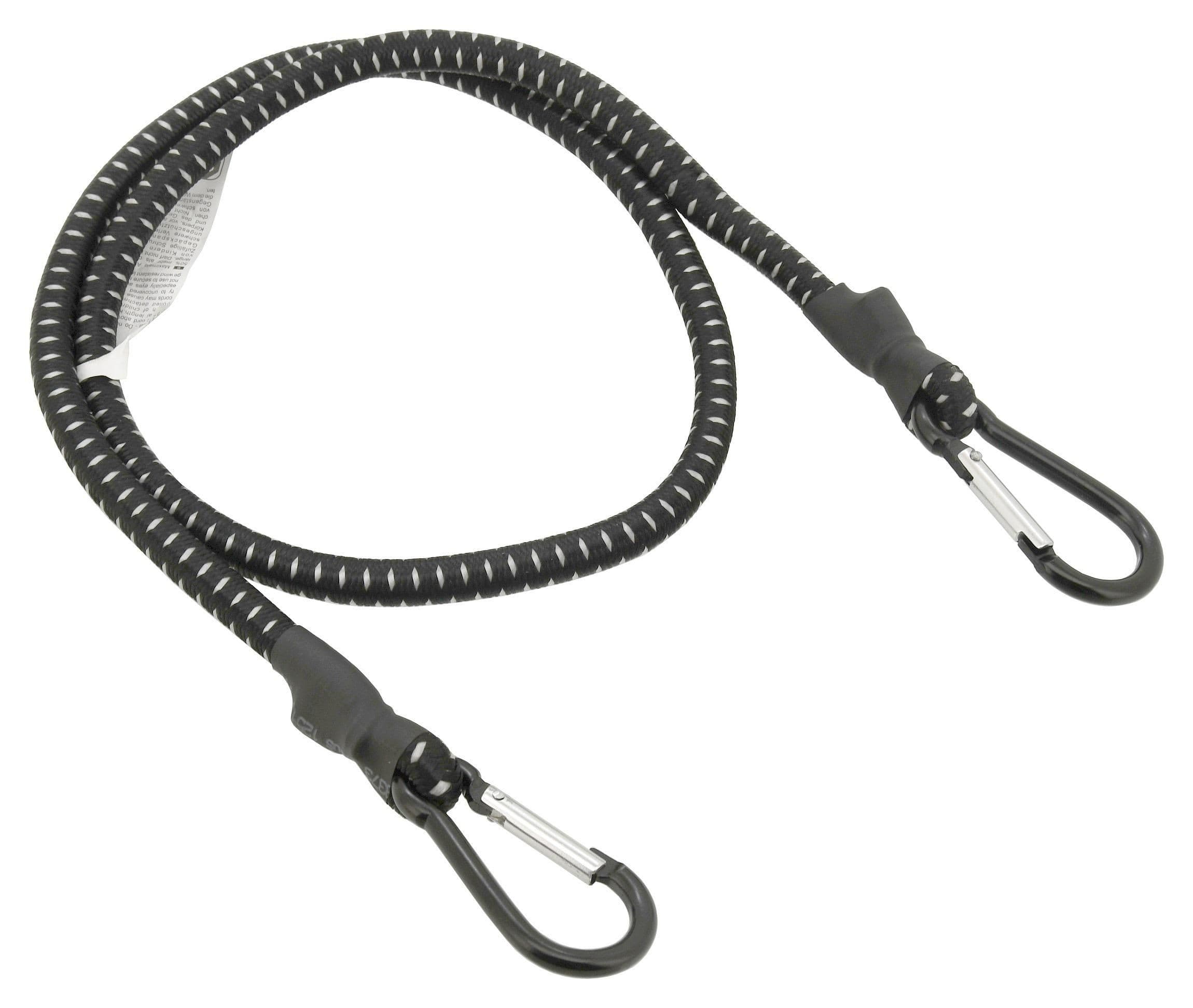 Pružný upínač 10mm Karabina 1x100cm TÜV/GS