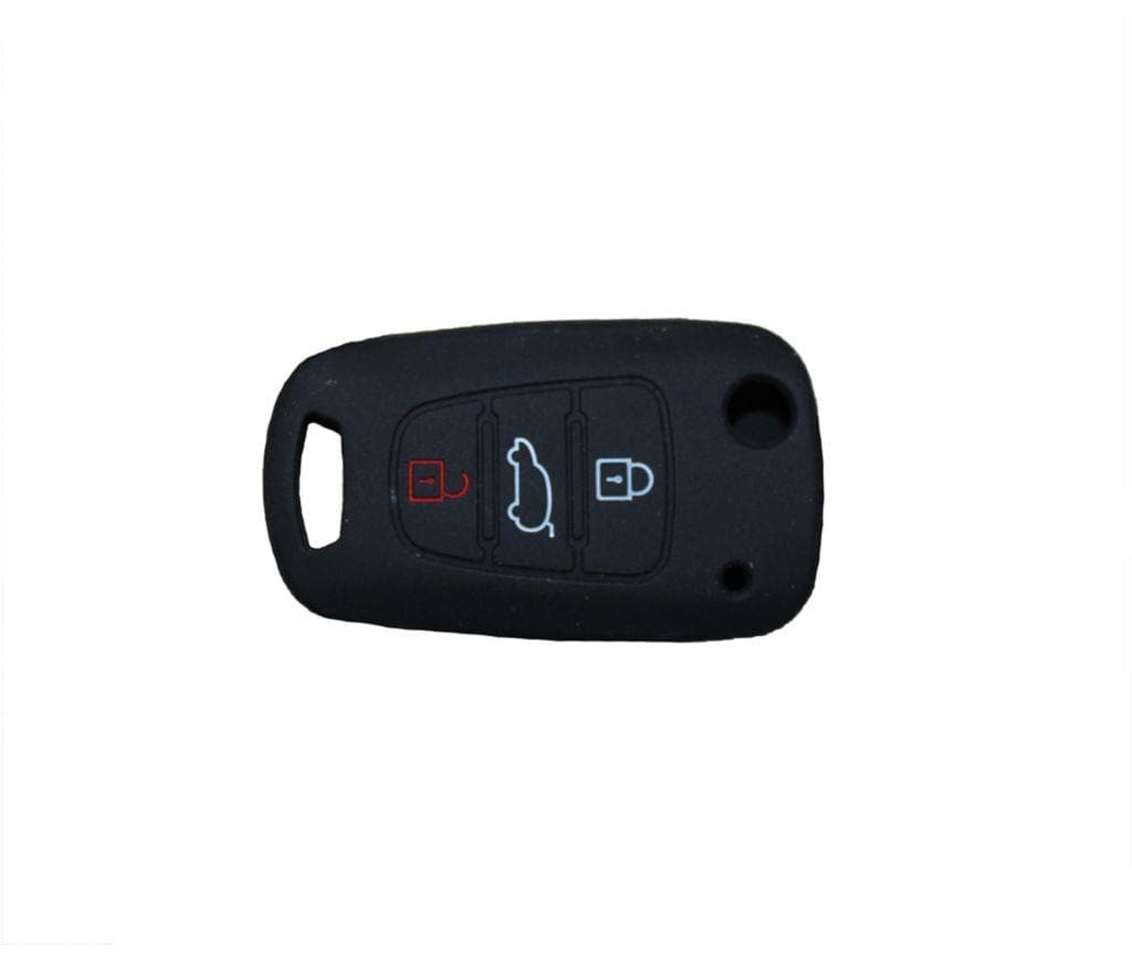 Silikonový obal pro autoklíč Hyundai černý