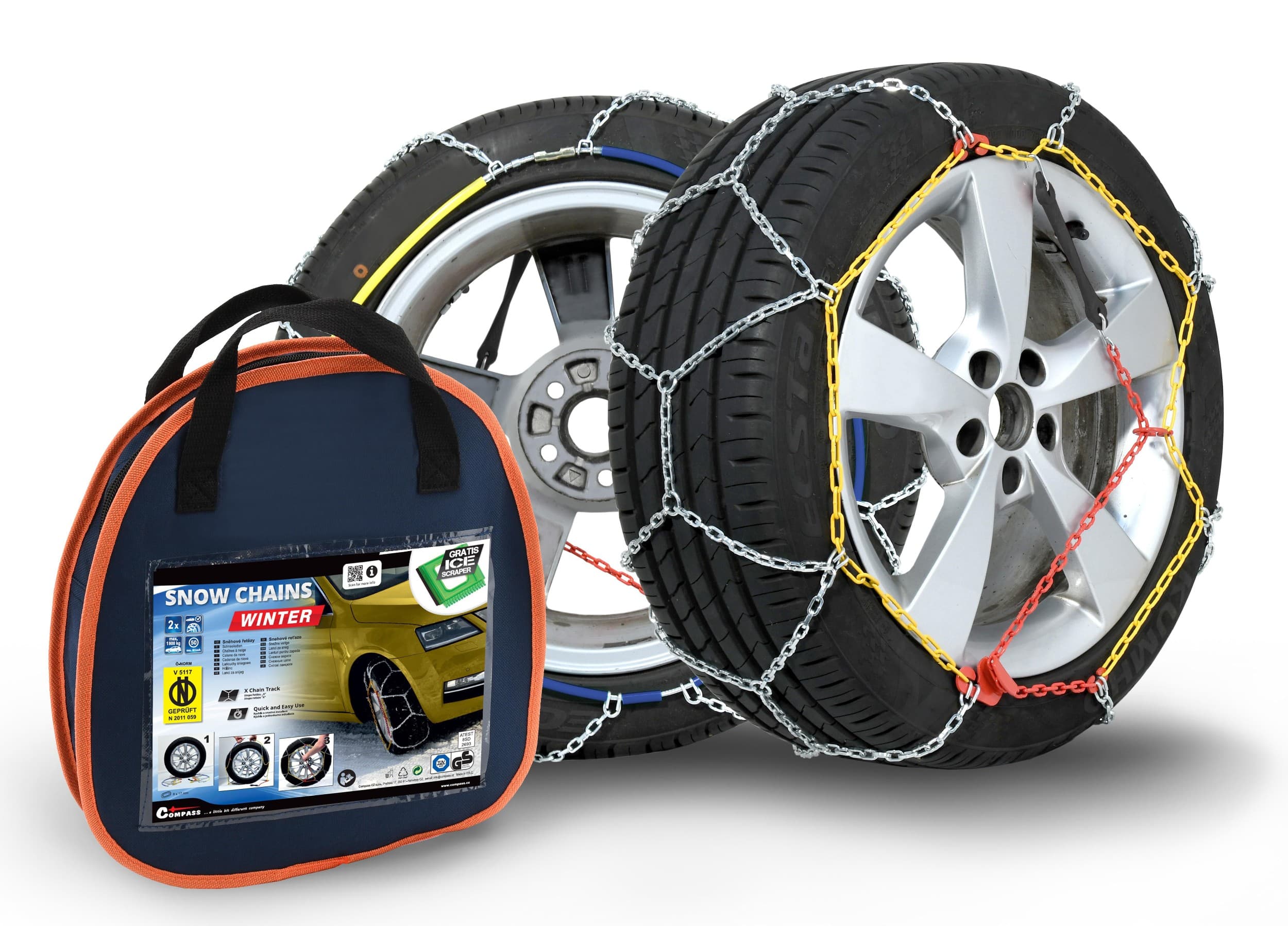 Sněhové řetězy X50 ÖNORM Nylon Bag