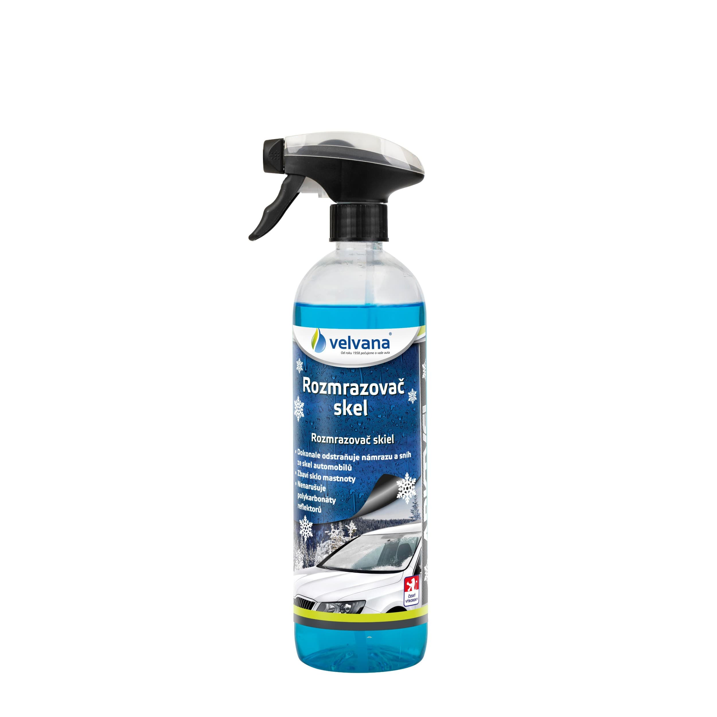 Rozmrazovač skel s mechanickým rozprašovačem Arktvel 750 ml
