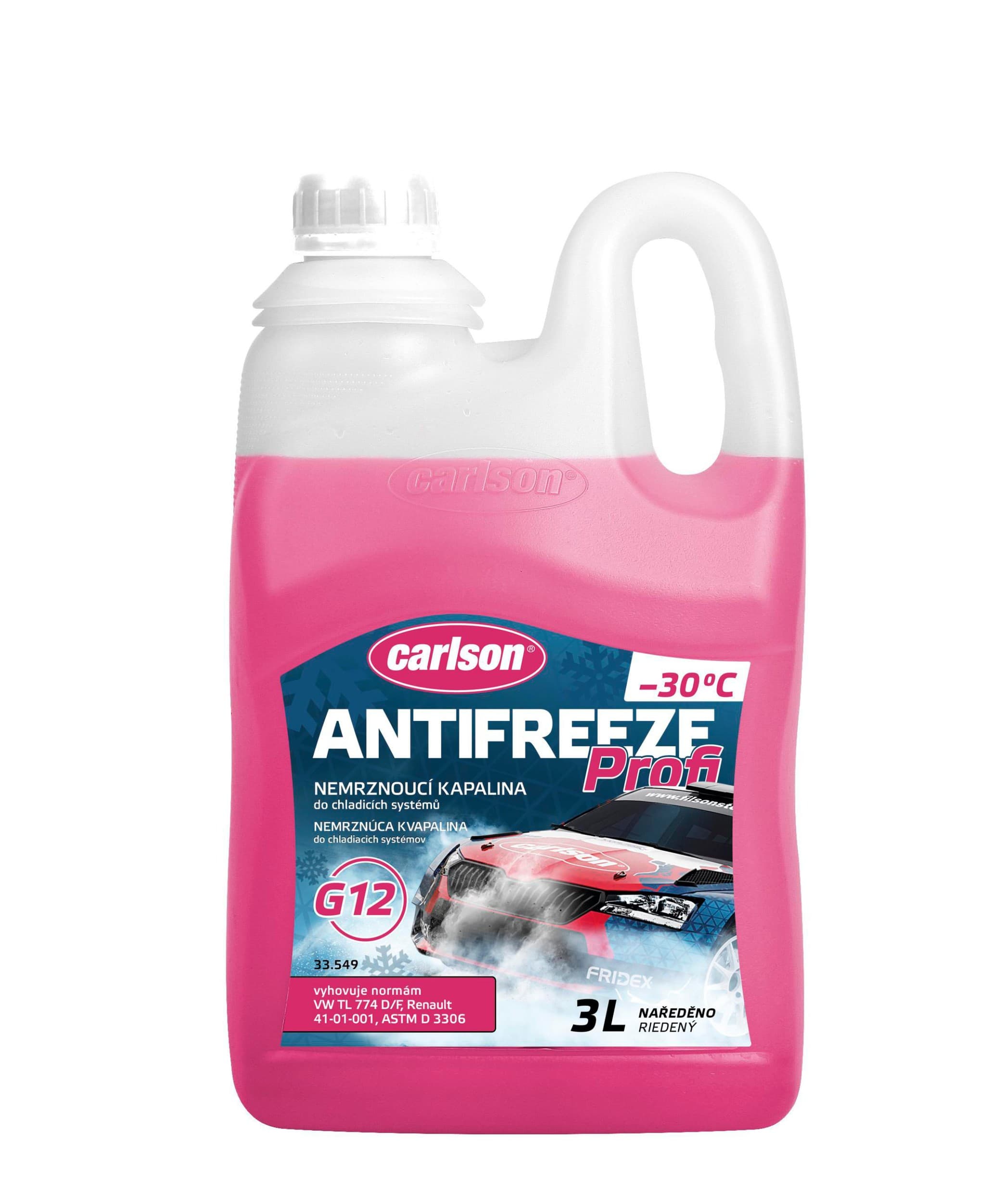 Carlson antifreeze profi G12 -30°C - 3l flexi