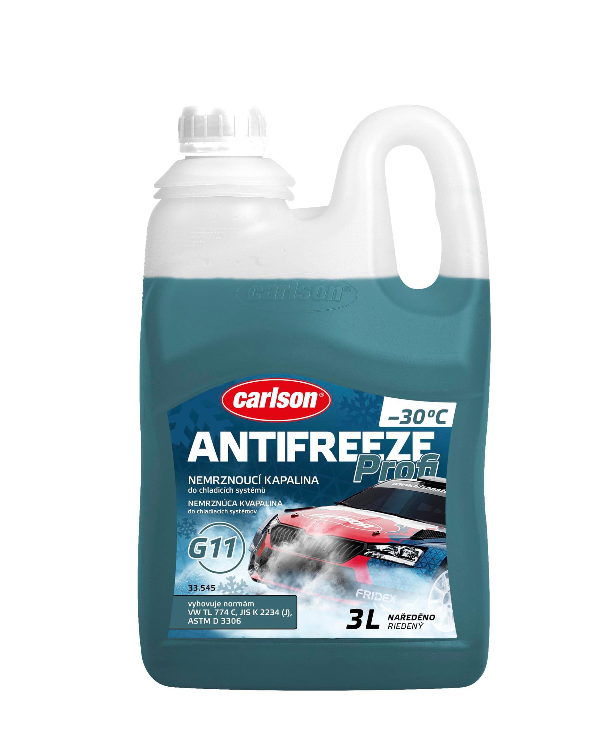 Carlson antifreeze profi G11 -30°C - 3l  -  flexi