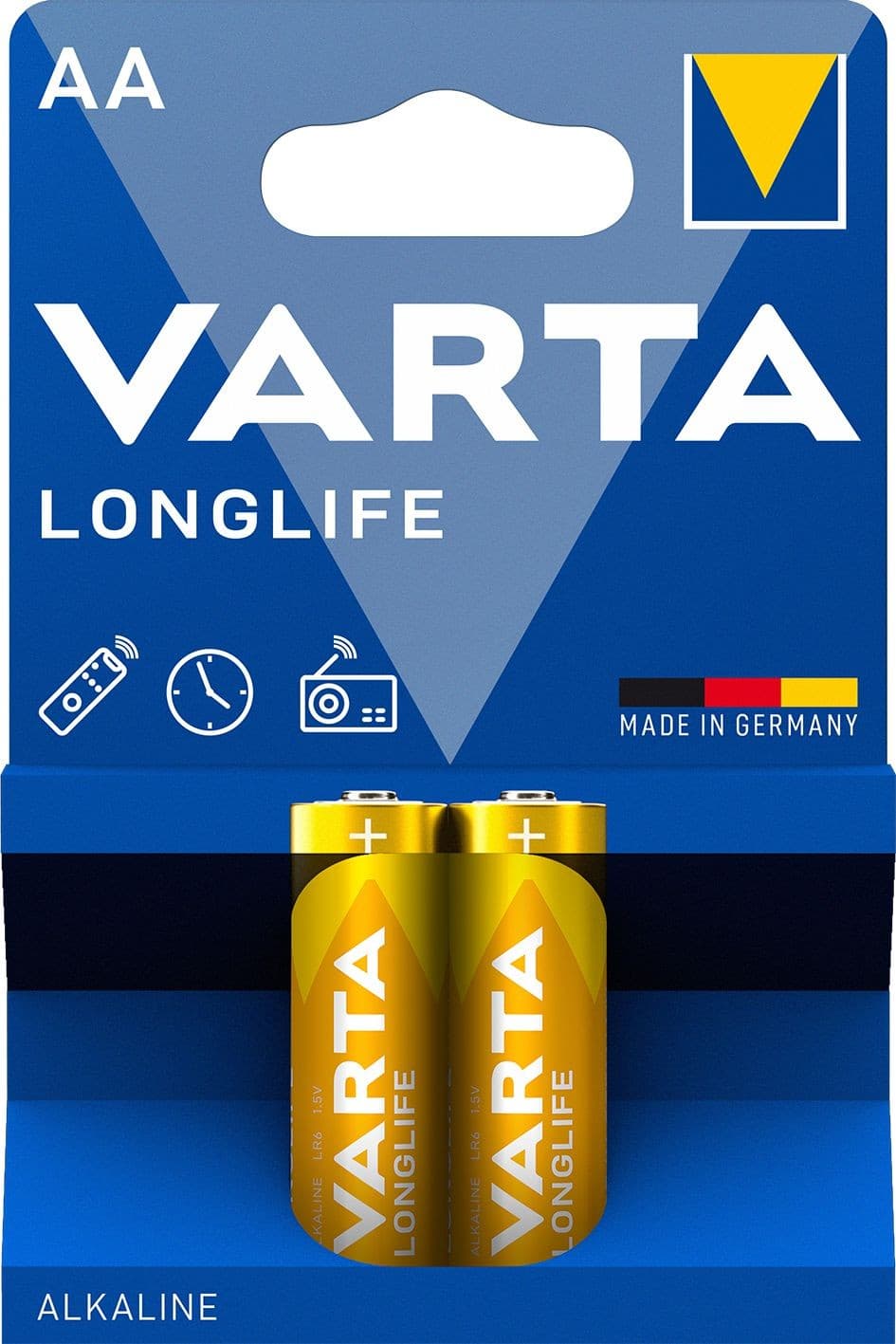 Varta Alkalické baterie Longlife AA 2 ks