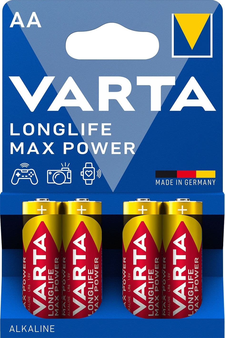 VARTA LONGLIFE MAX POWER AA BLI 4