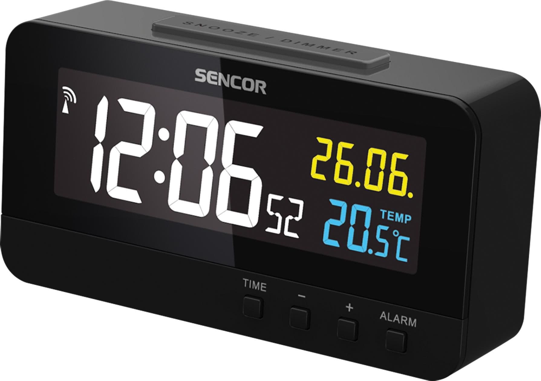 Sencor Hodiny s budíkem SDC 4800 B