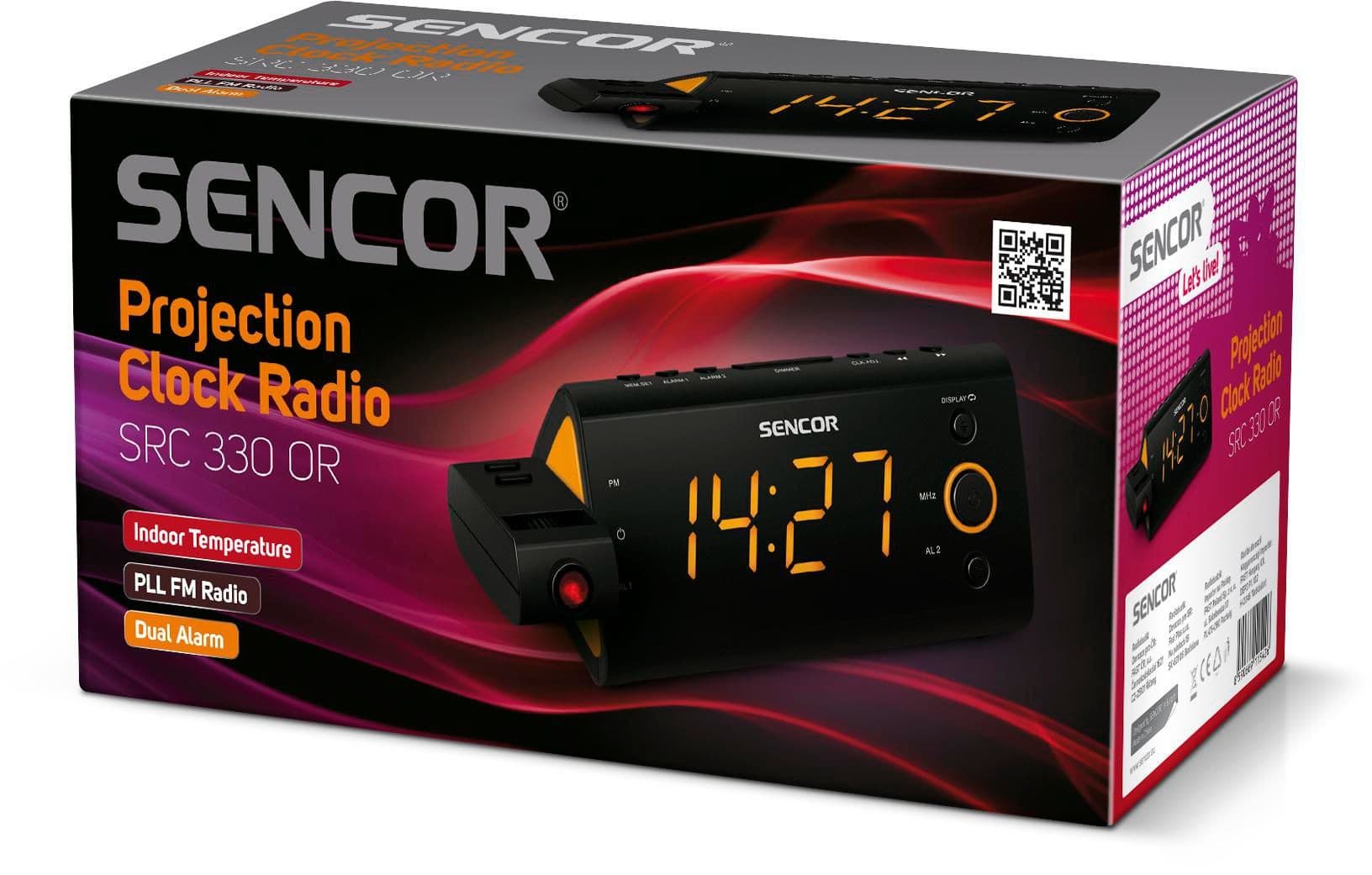 Sencor Radiobudík s projekcí SRC 330 OR