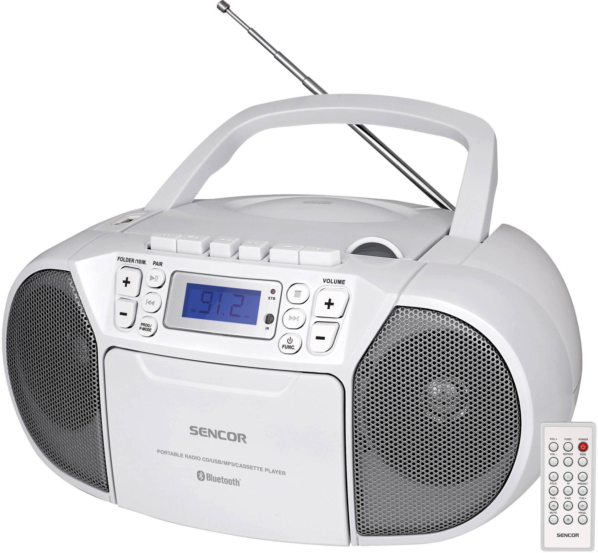 Sencor Radio s CD/USB/BT/Kazeta SPT 3907 W