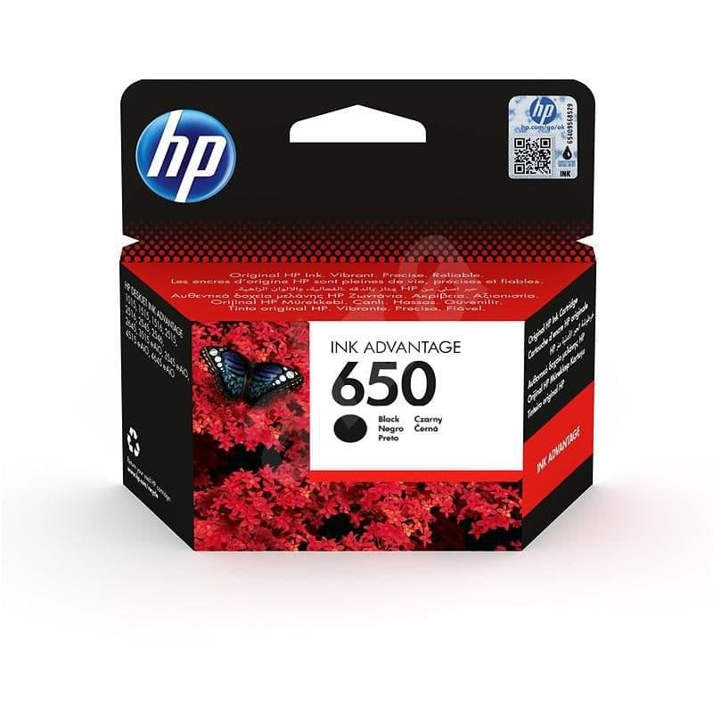 HP Cartridge 650 černá