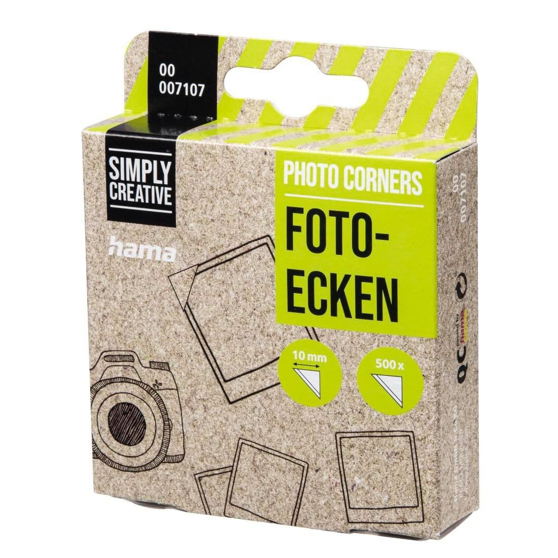 Hama fotorůžky samolepící, transparentní 500 ks
