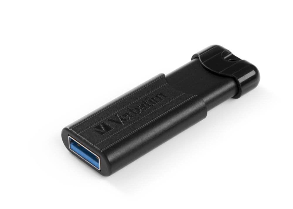 Verbatim flash disk 64GB Pinstripe Black