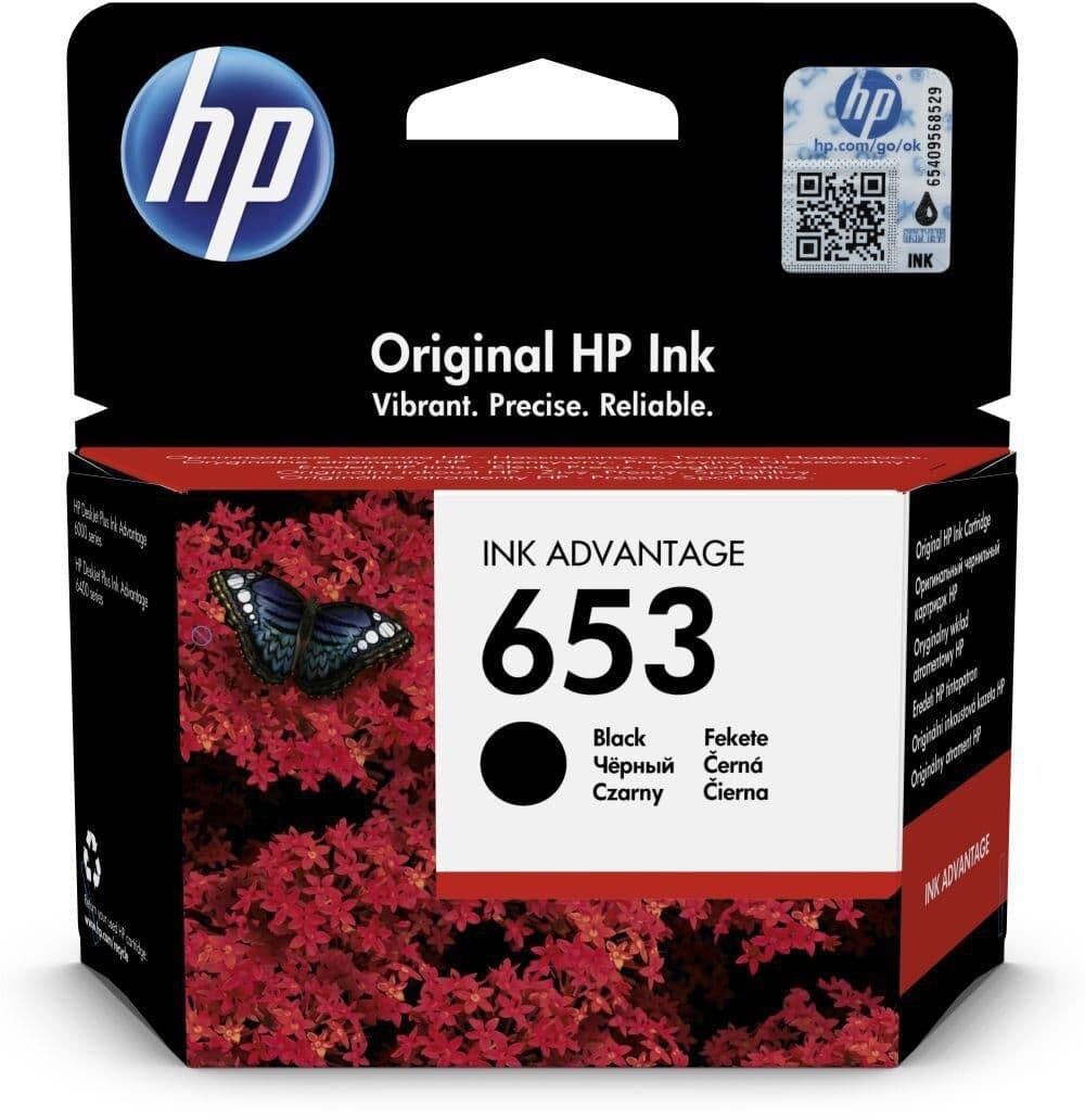 HP cartridge 653 Black