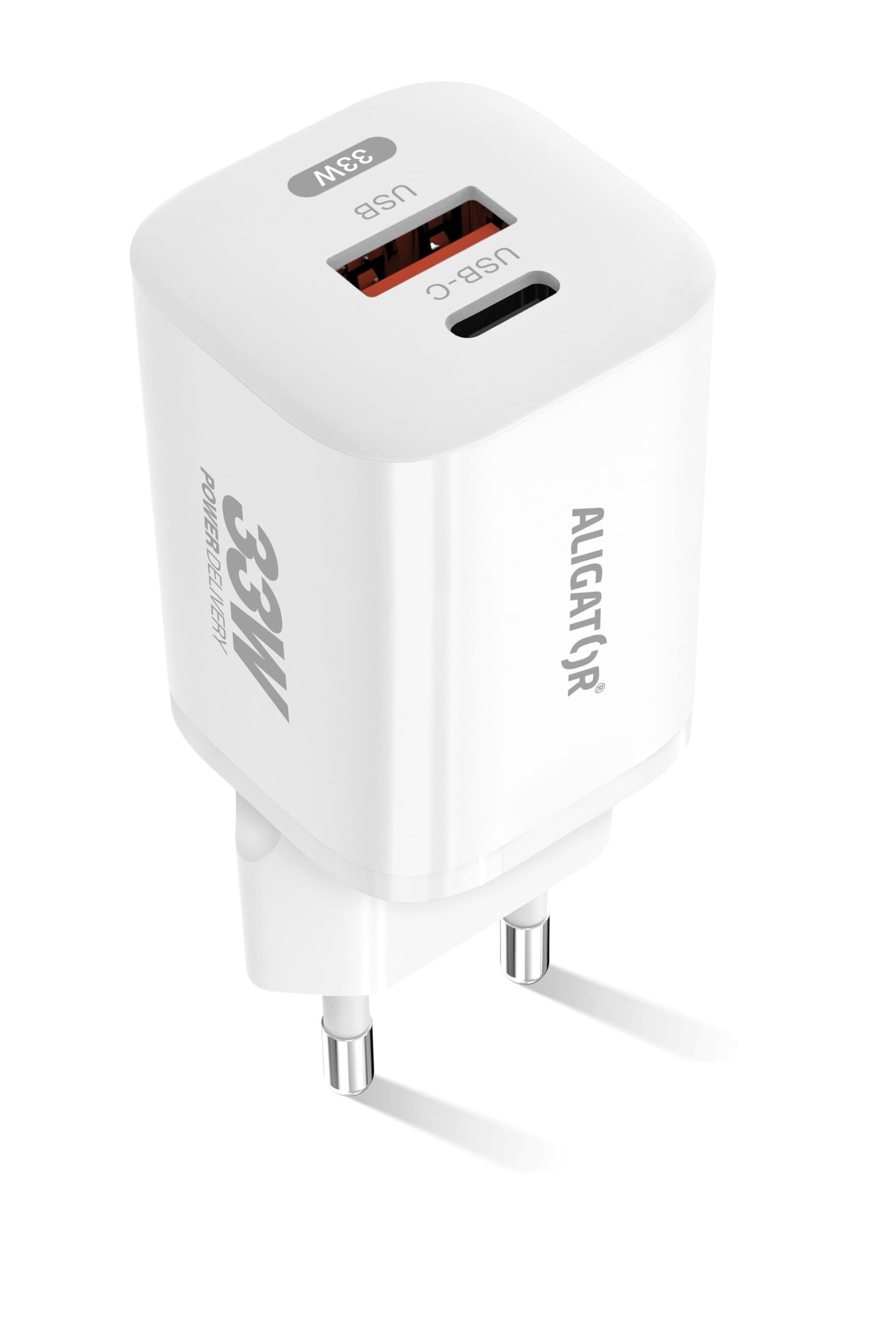 Aligator Chytrá GaN síťová nabíječka Power Delivery