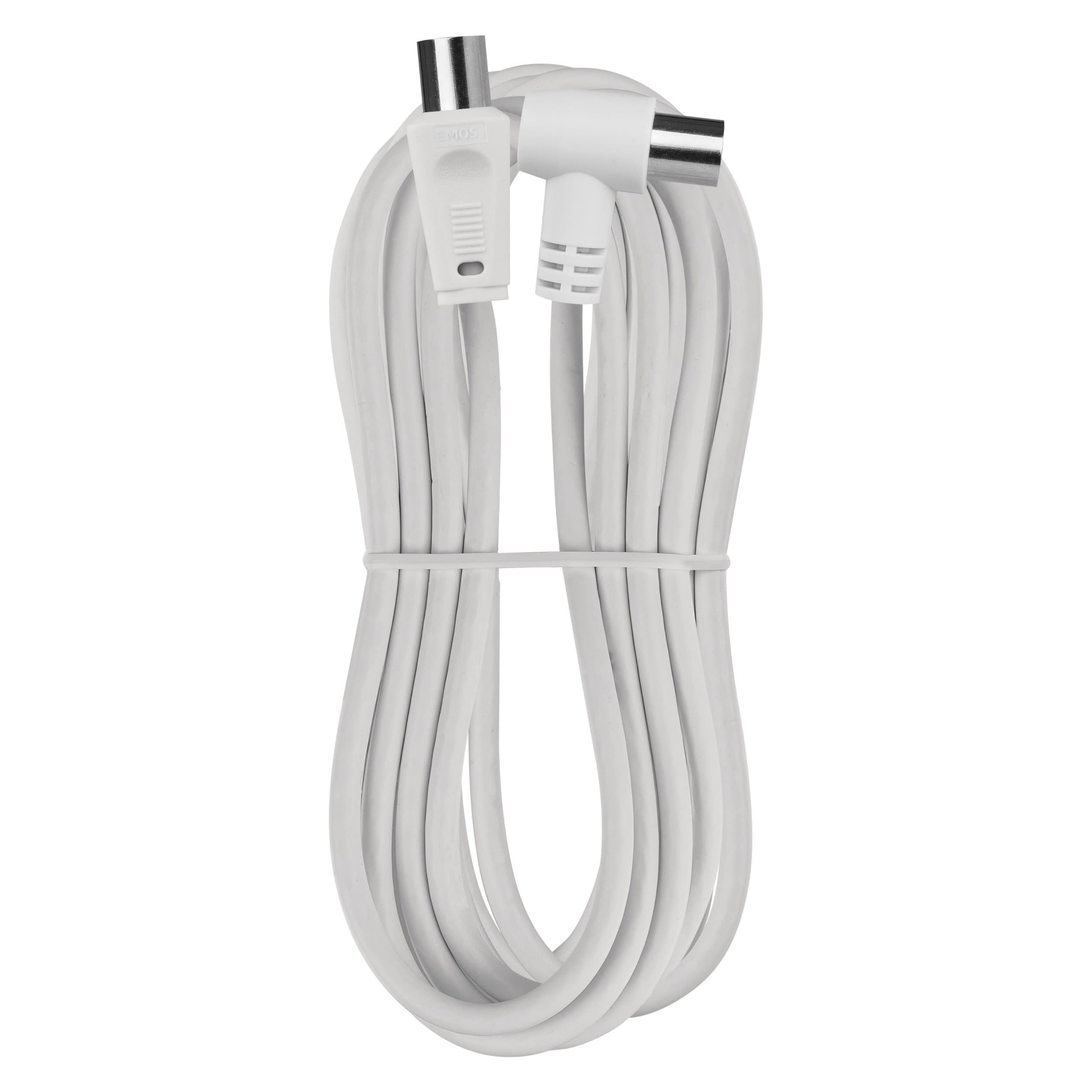 Emos Anténní KOAX. kabel 90° 3,5M