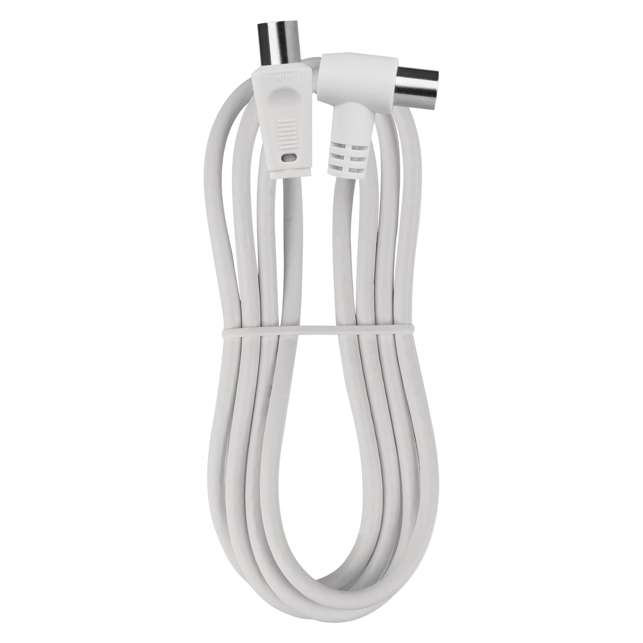 Emos Anténní KOAX. kabel 90° 1,25M
