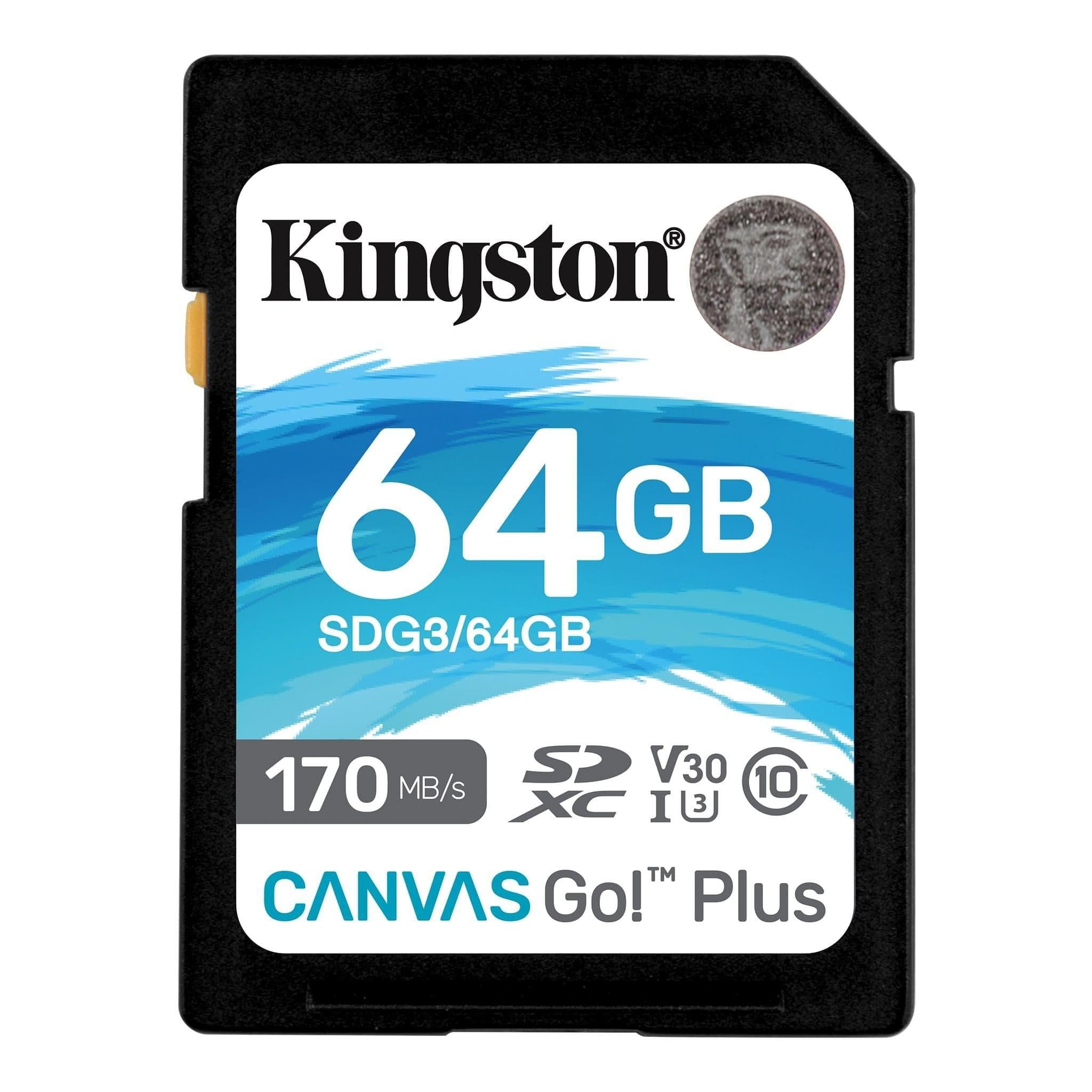 Kingston SD Class 10 SDG3 64GB