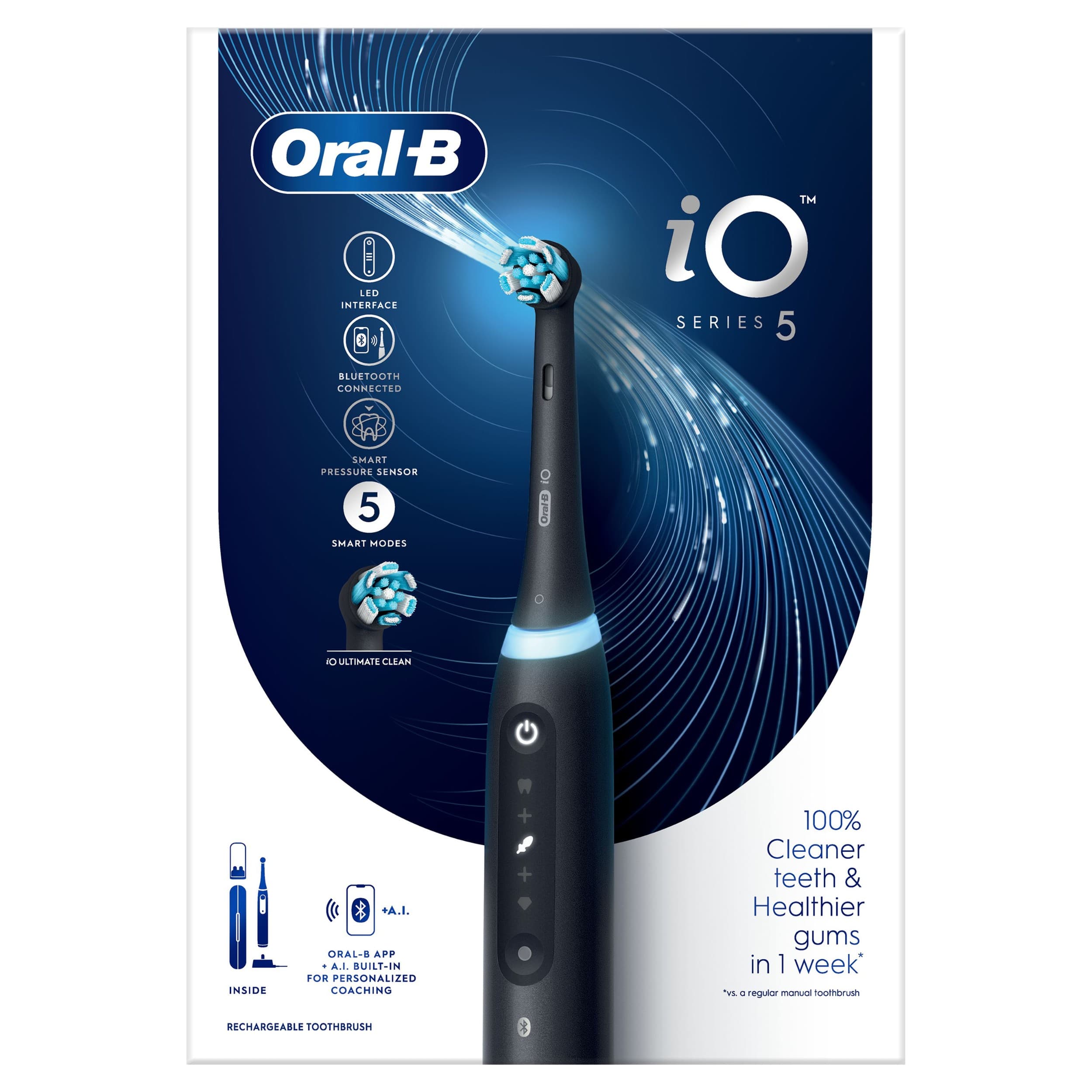 Oral-B Elektrický kartáček iO5 Matt Black
