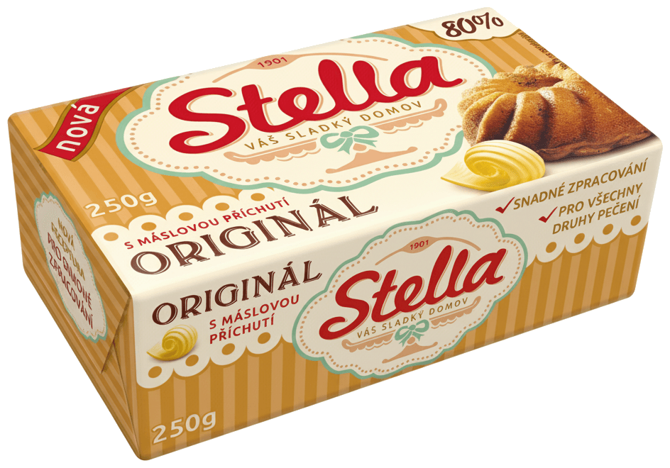 Stella Originál 80% s máslovou příchutí