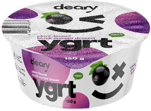 Deary Rostlinný dezert černý rybíz 150 g