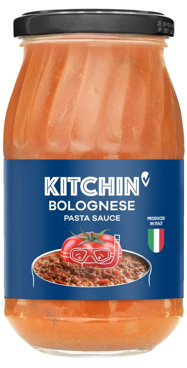 Kitchin Bolognese rajčatová omáčka s hovězím masem a zeleninou