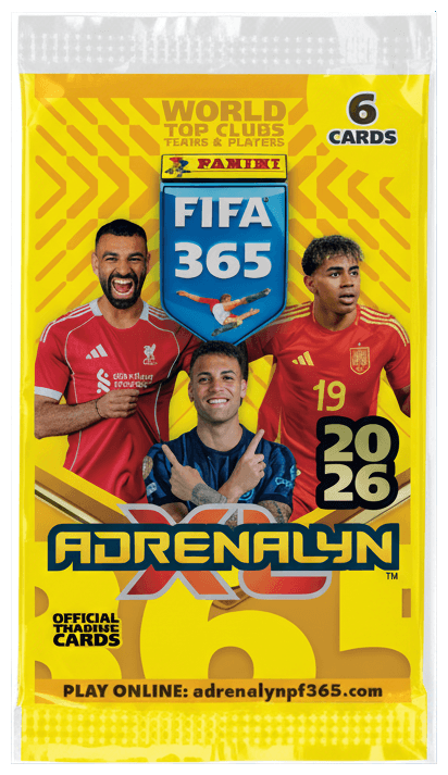 Panini FIFA 365 2025/2026 Adrenalyn balíček sběratelských karet 1 ks