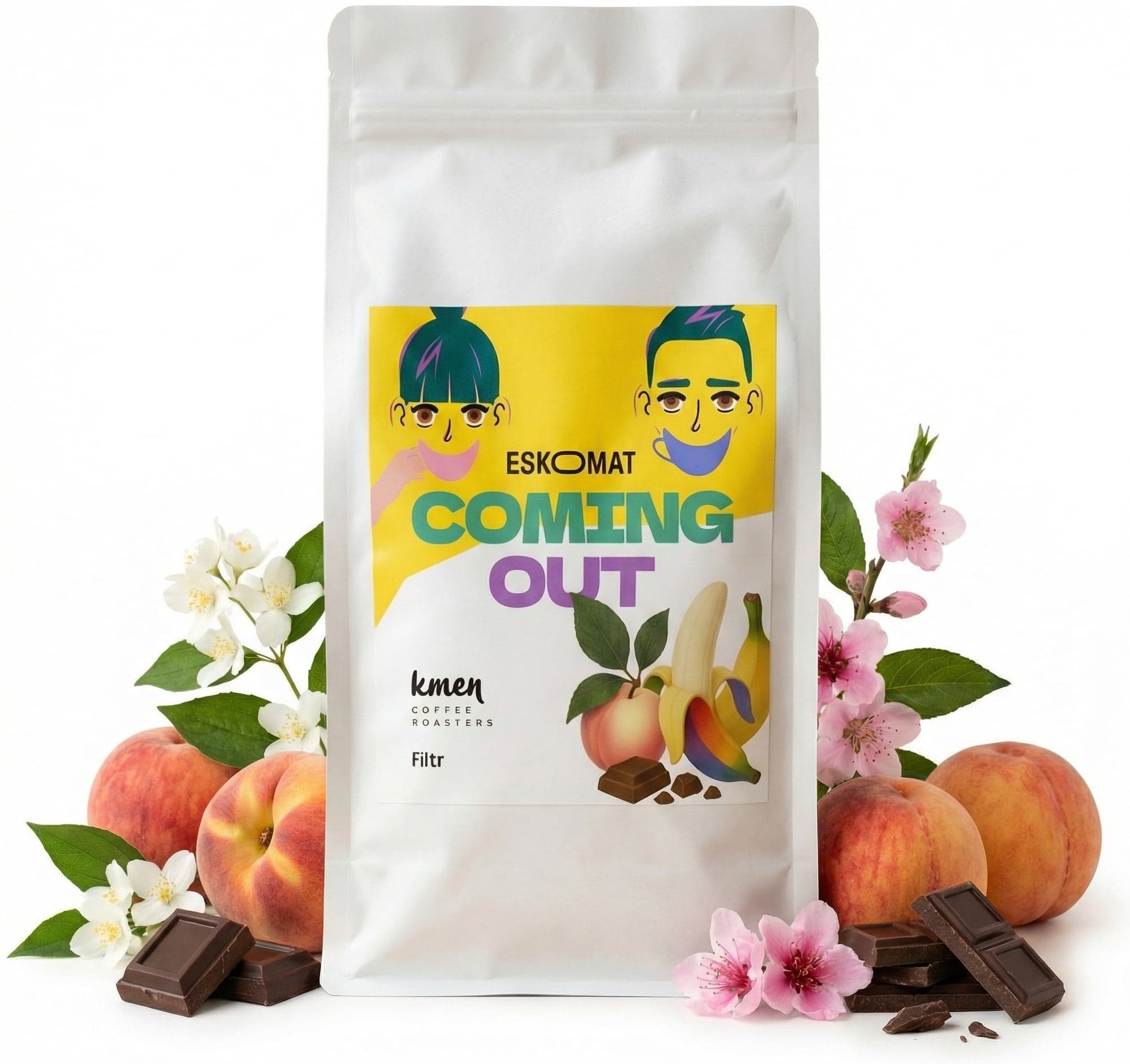 Kmen & Eskomat Coming Out Filtr zrnková káva 1 kg
