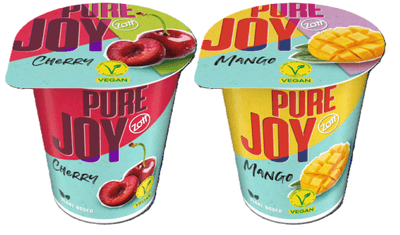 Zott Pure Joy Vegan mix příchutí (Višeň, Mango)