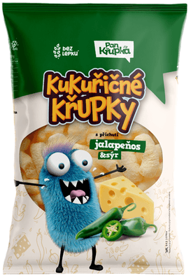 Pan Křupka Křupky s jalapeno a sýrem