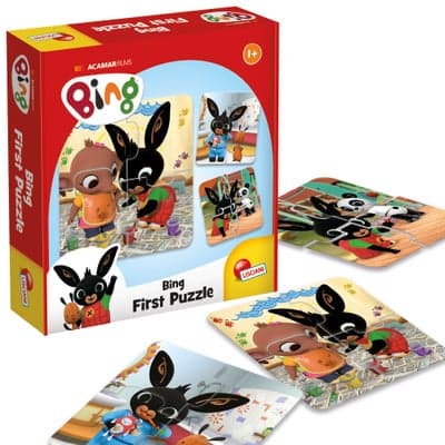Lisciani Bing Moje první puzzle 6x4 dílky