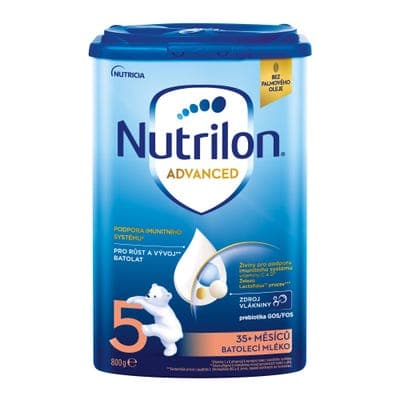 Nutrilon 5 Advanced batolecí mléko od uk. 35. měsíce