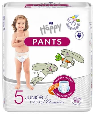 Bella Baby Happy Pants Dětské plenkové kalhotky vel. 5 (11-18 kg)
