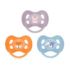 Canpol babies Dudlík kaučukový třešinka 0-6m CUTE ANIMALS 1ks