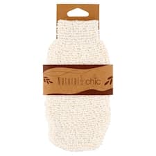 Natural Chic Exfoliační rukavice vyrobená z bambusu a bavlny