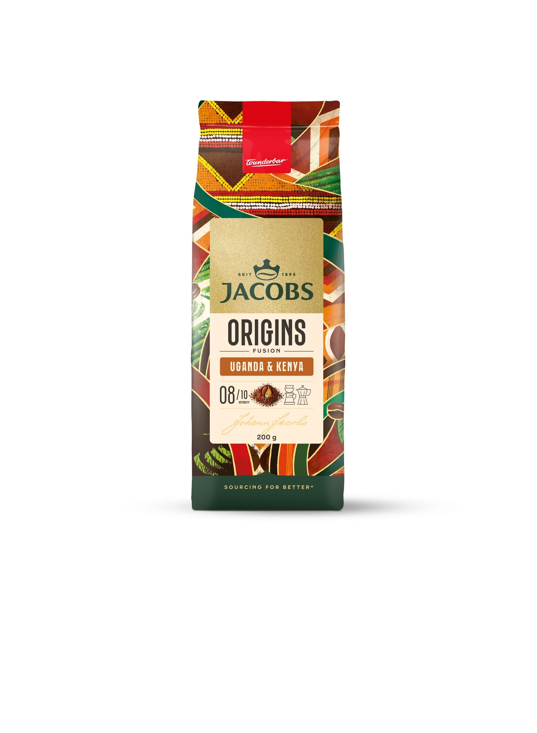Jacobs Keňa/Uganda Káva mletá 200g