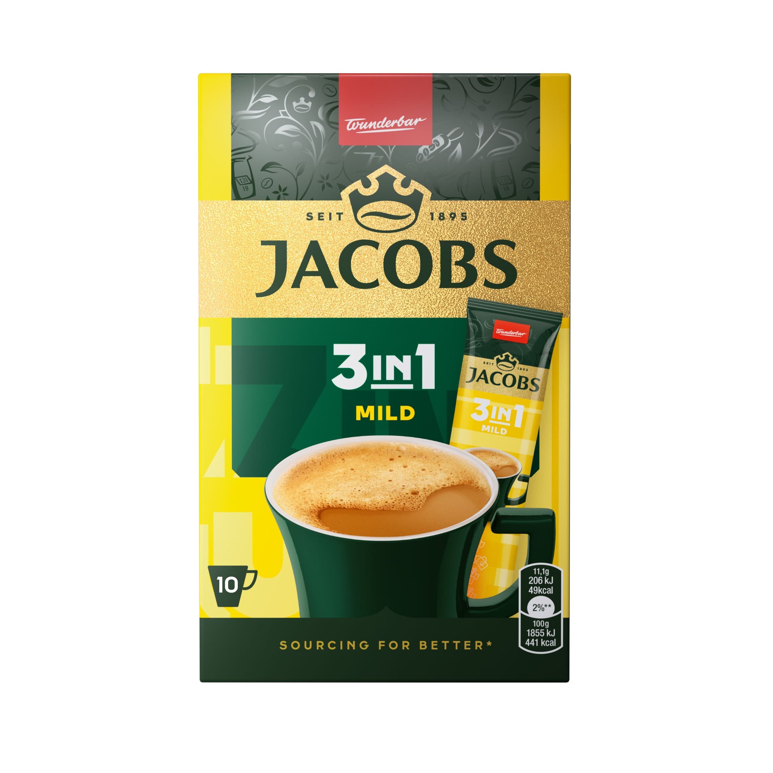 Jacobs 3v1 Mild 111g