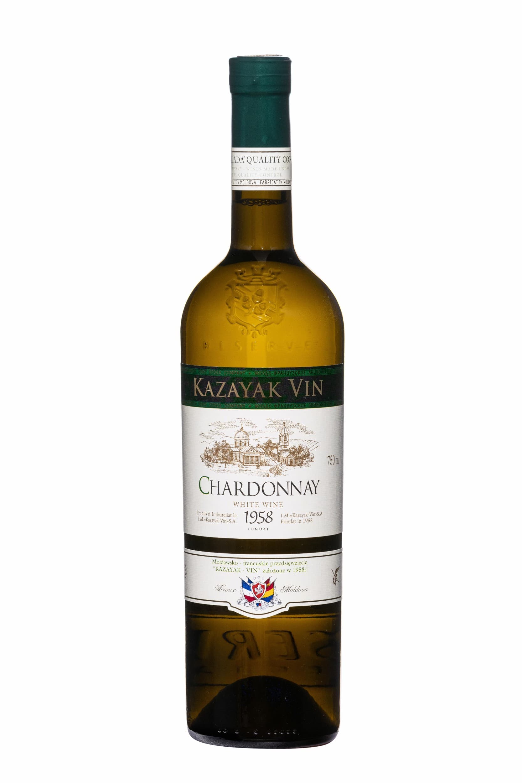 Kazayak Reserva Chardonnay 750 ml