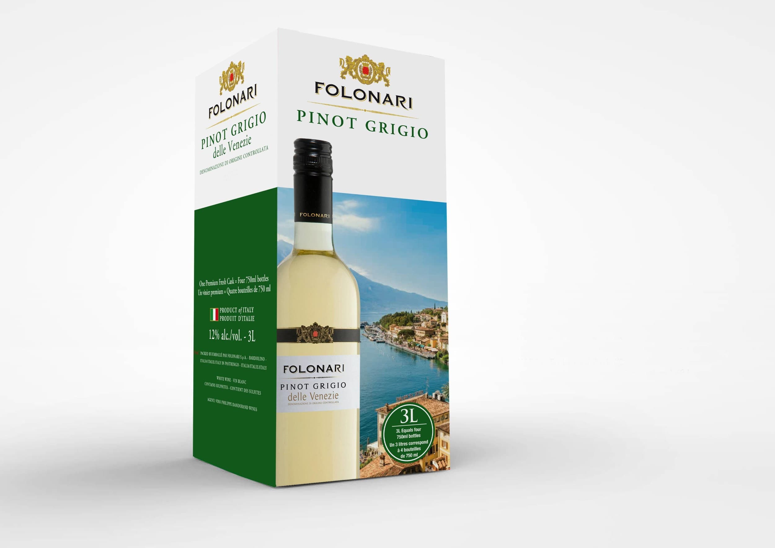 Folonari Pinot Grigio  DOC BIB 3 l