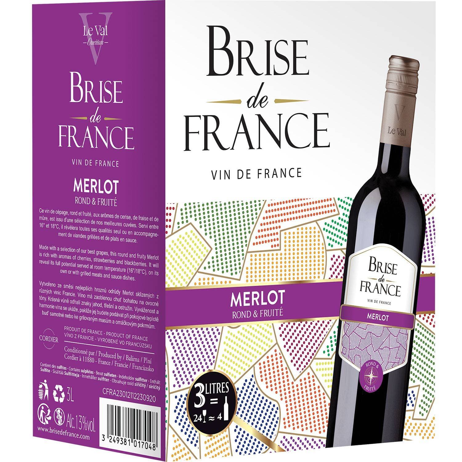 Brise Merlot 3l BIB