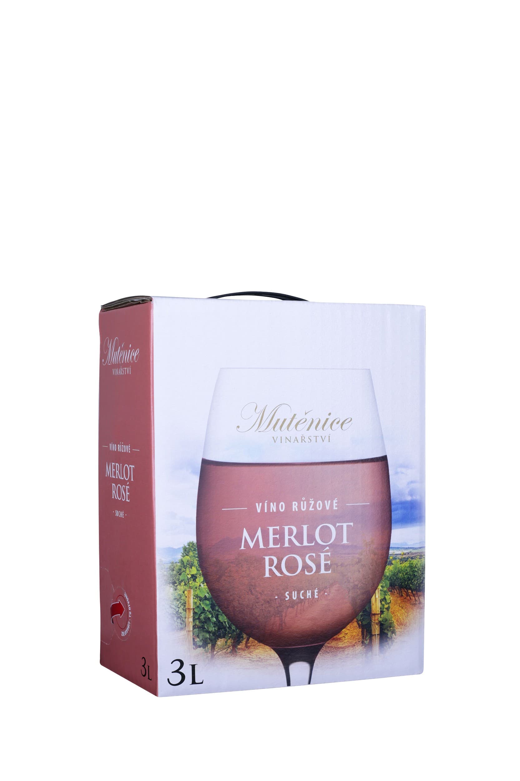 Jumbo 3L BiB Merlot rosé