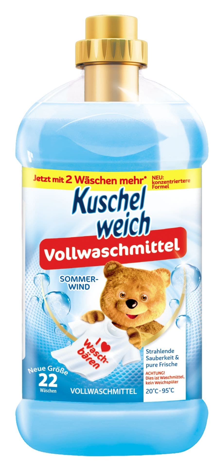 Kuschelweich prací gel Sommerwind 1.1l 22 dávek