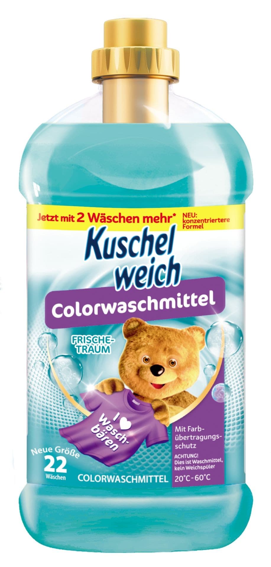 Kuschelweich prací gel Frischetraum 1.1l 22 dávek
