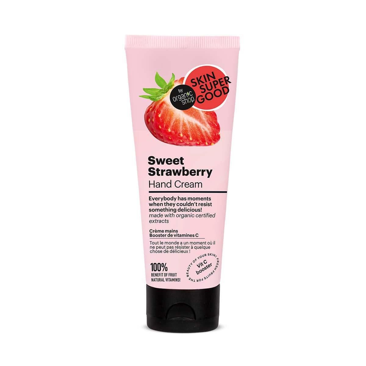 SKIN SUPER GOOD Krém na ruce Sladká jahoda 75 ml