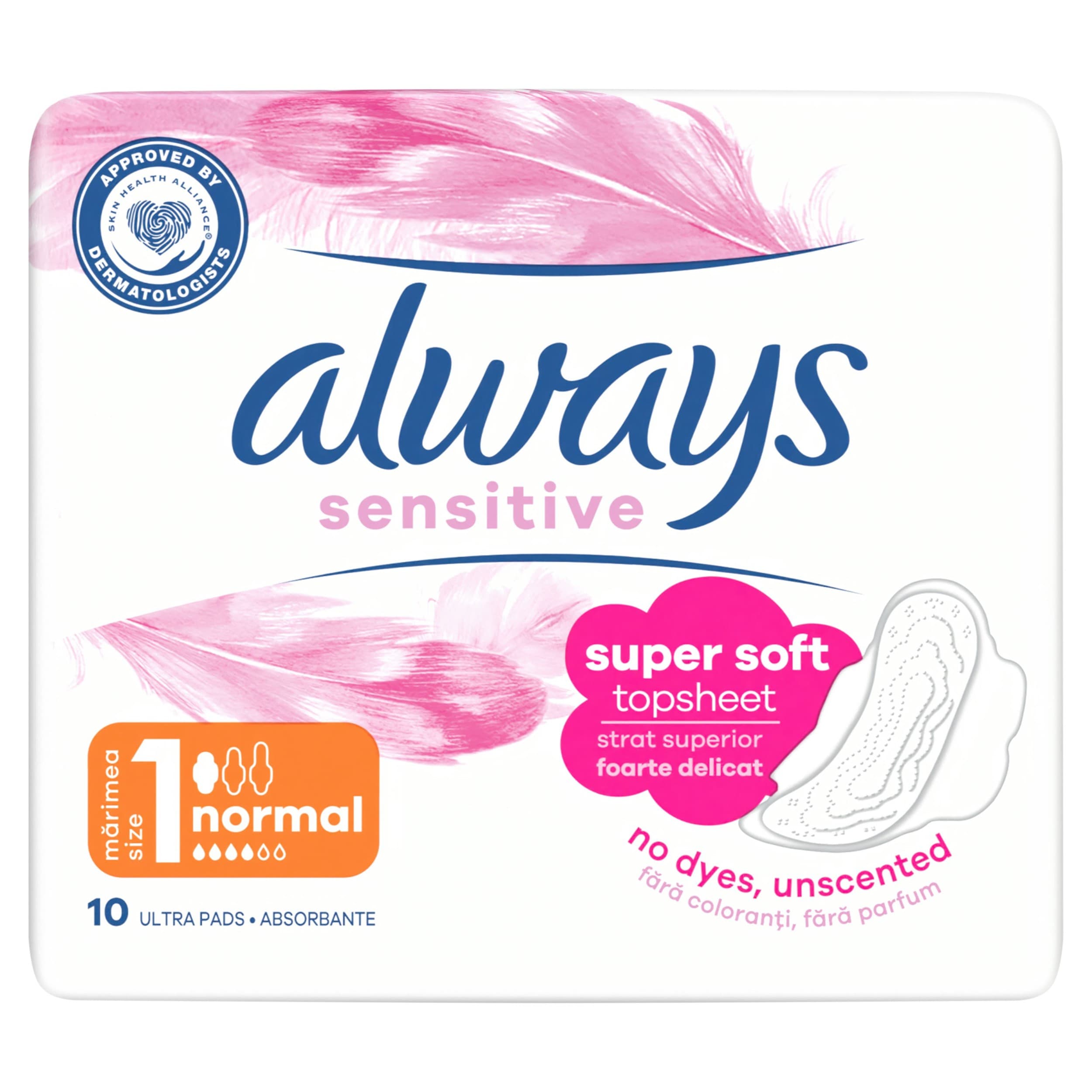 Always Sens Vložky Normal Křídlo 10kusů