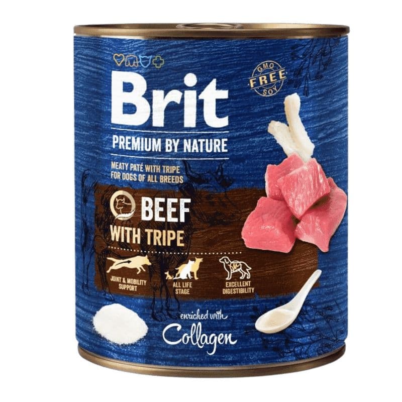 Brit Premium by Nature Beef with Tripes 800 g
