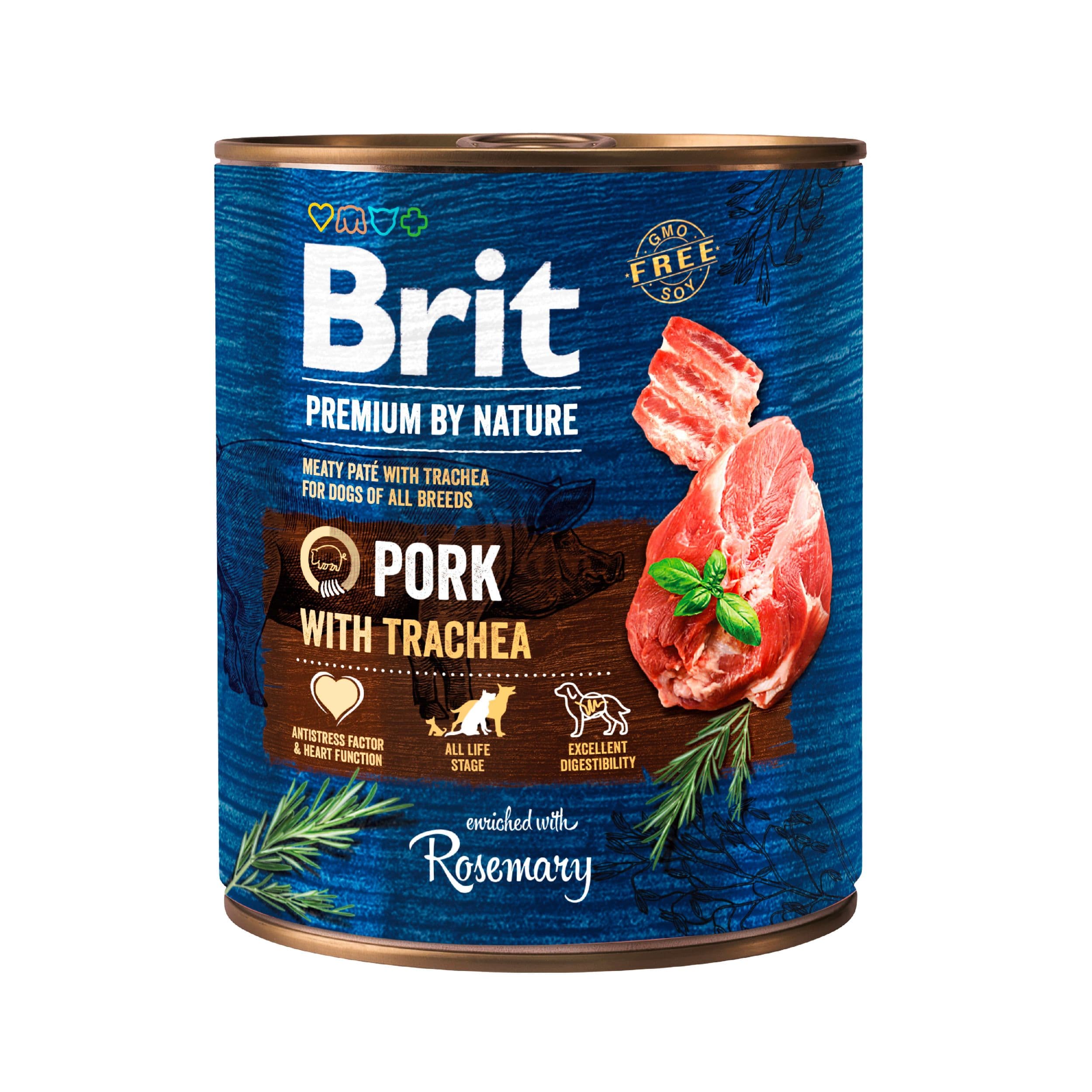 Brit Premium by Nature Pork with Trachea 800 g
