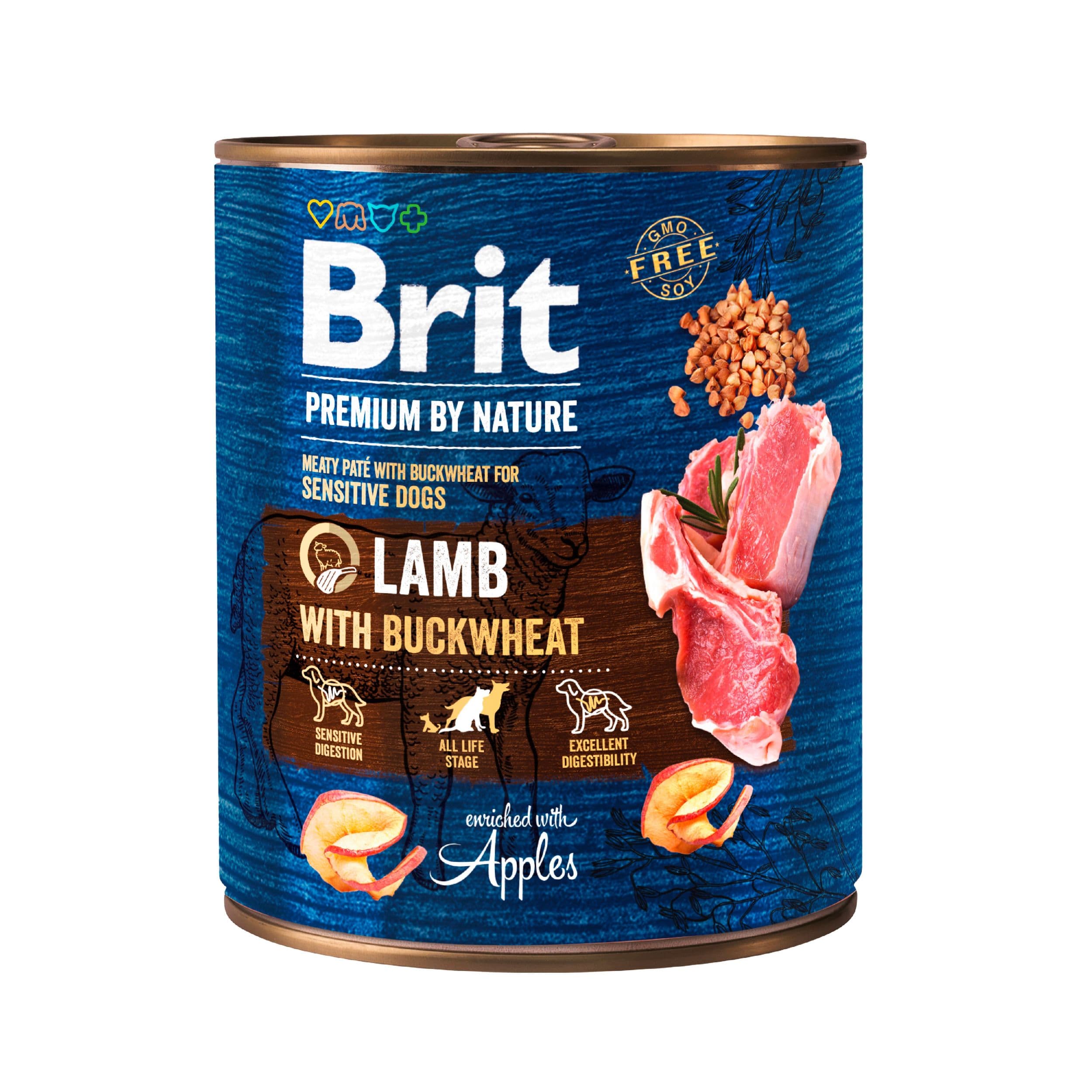 Brit Premium by Nature Lamb with Buckwheat 800 g