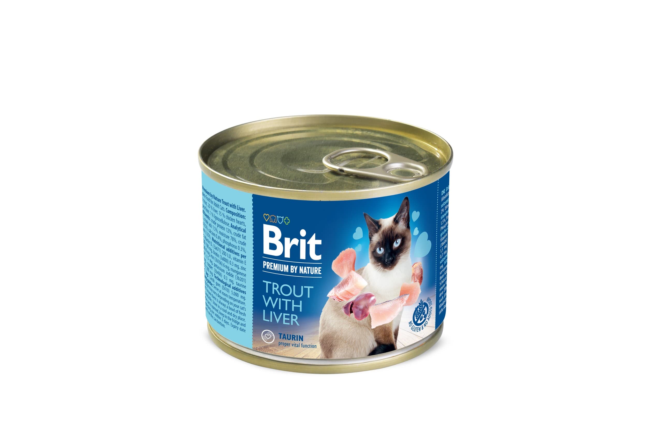 Brit Premium by Nature Trout with Liver 200 g