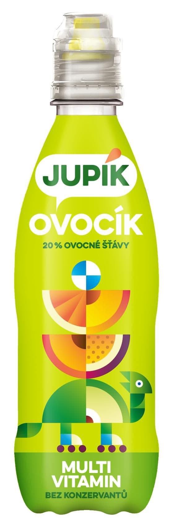 Jupík Ovocík Multivitamín 20% 0,33l PET