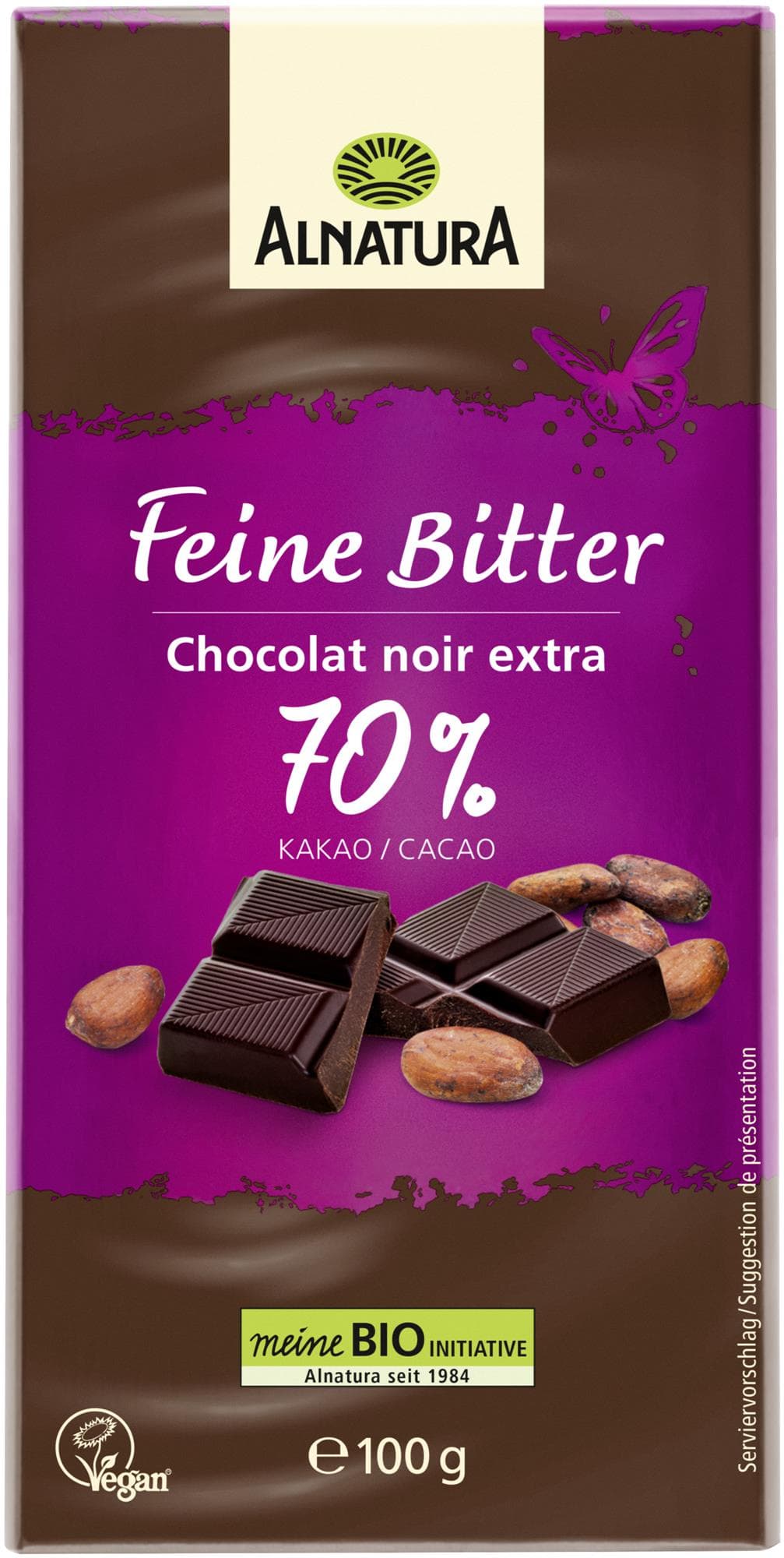 Alnatura BIO Hořká čokoláda 70%