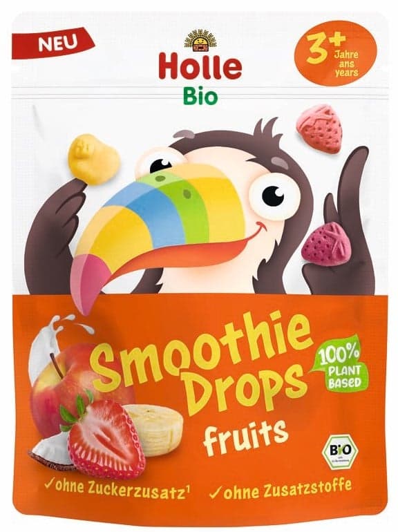 Holle BIO Smoothie Drops ovocné 15 g